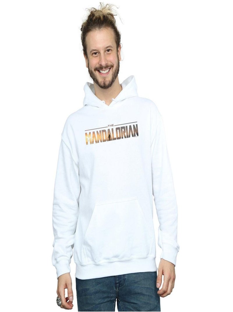 Star Wars - Sweat à capuche THE MANDALORIAN SERIES Blanc - Kiabi