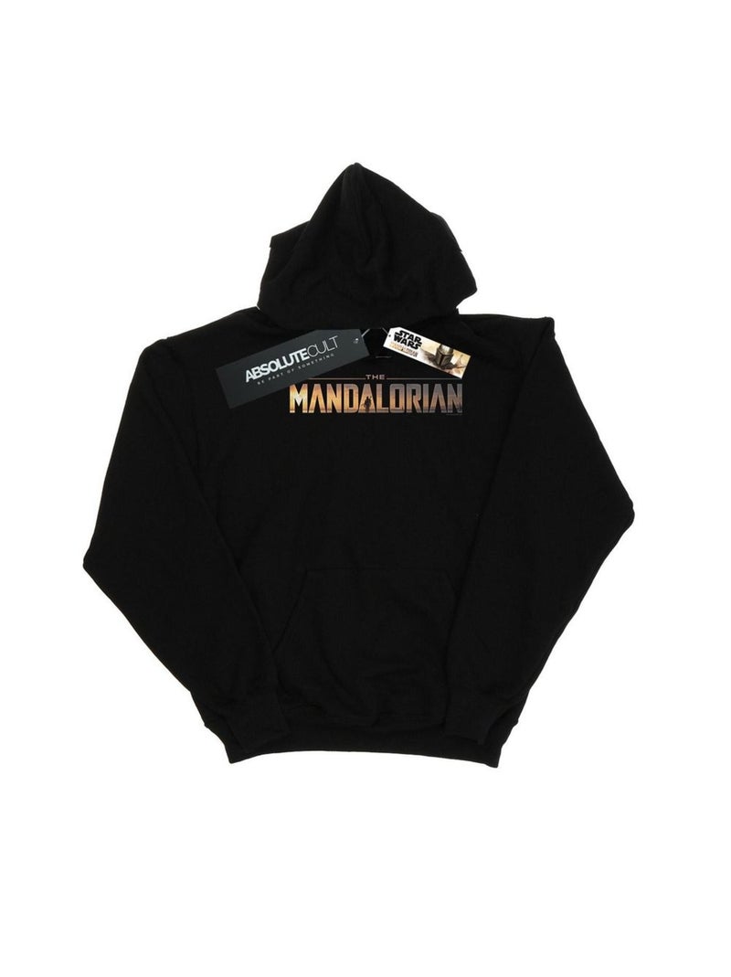 Star Wars - Sweat à capuche THE MANDALORIAN SERIES Noir - Kiabi