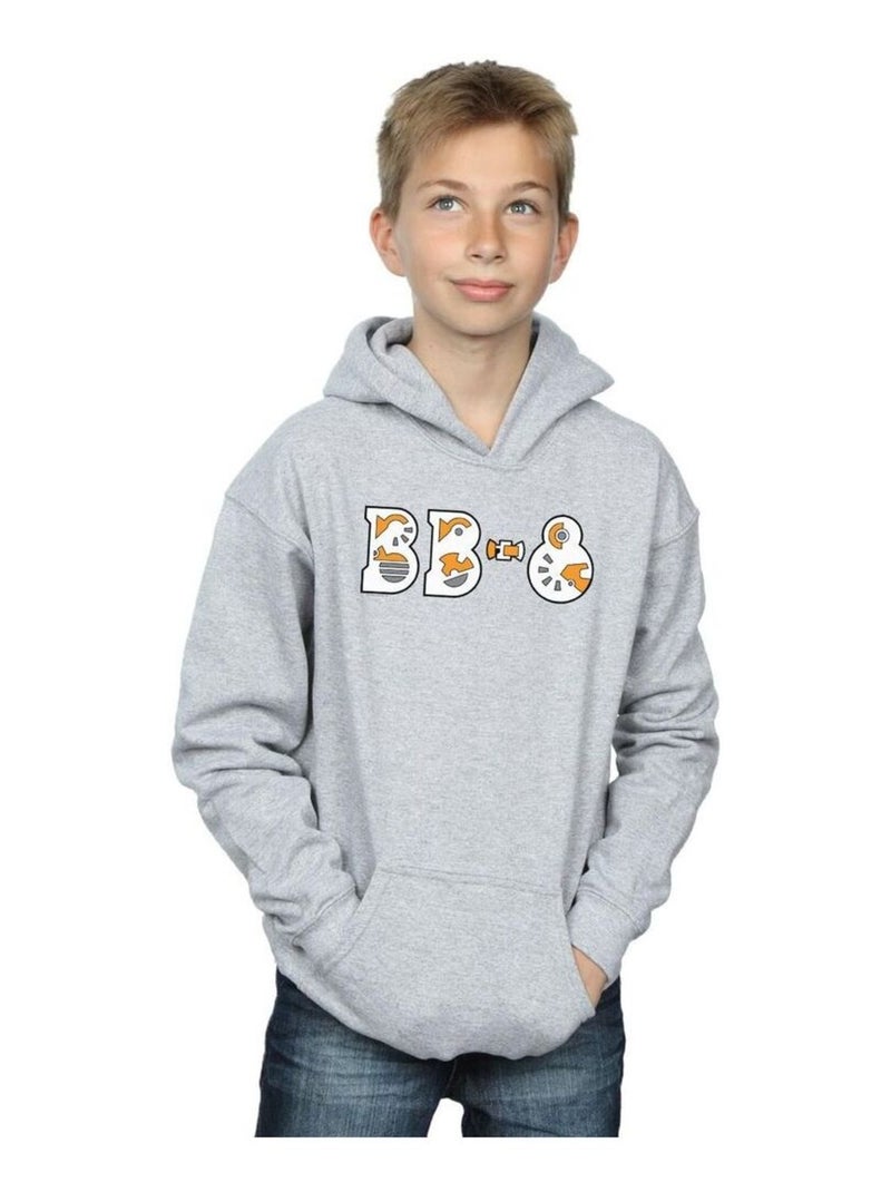 Star Wars - Sweat à capuche THE RISE OF SKYWALKER Gris chiné - Kiabi