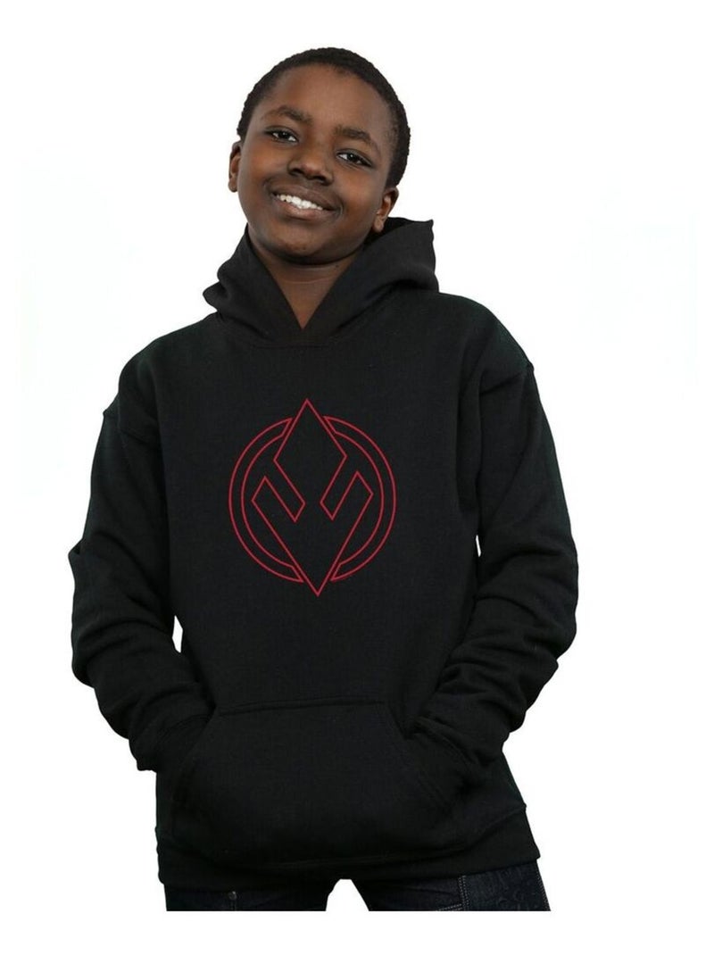 Star Wars - Sweat à capuche THE RISE OF SKYWALKER SITH ORDER Noir - Kiabi