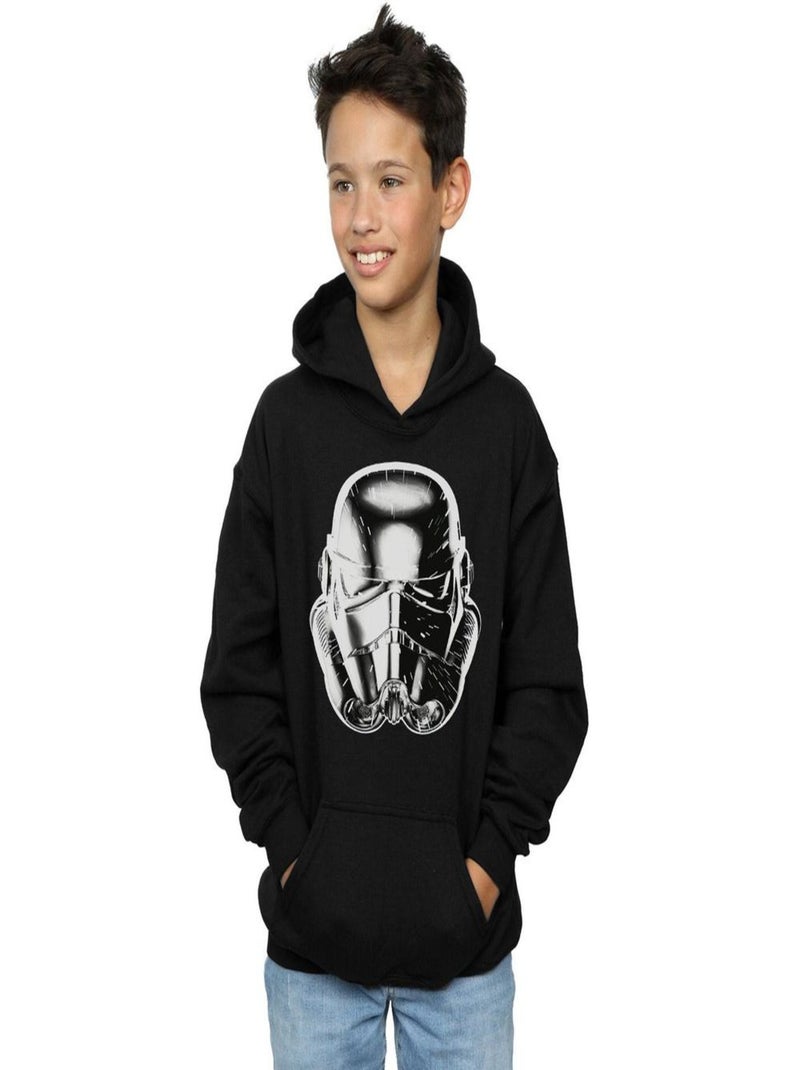 Star Wars - Sweat à capuche WARP SPEED Noir - Kiabi