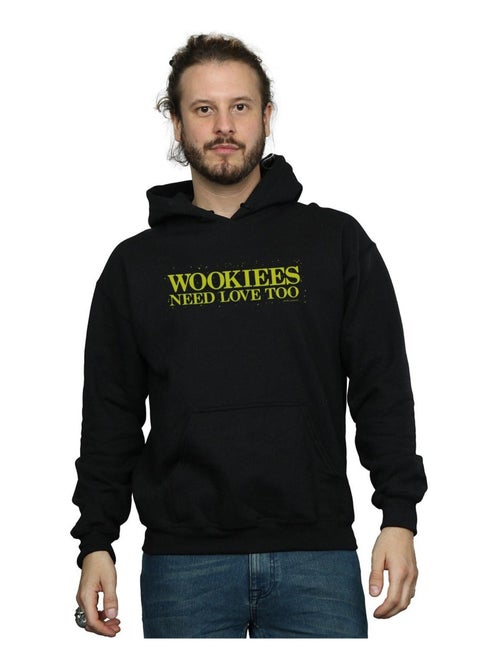 Star Wars - Sweat à capuche WOOKIEES NEED LOVE TOO - Kiabi