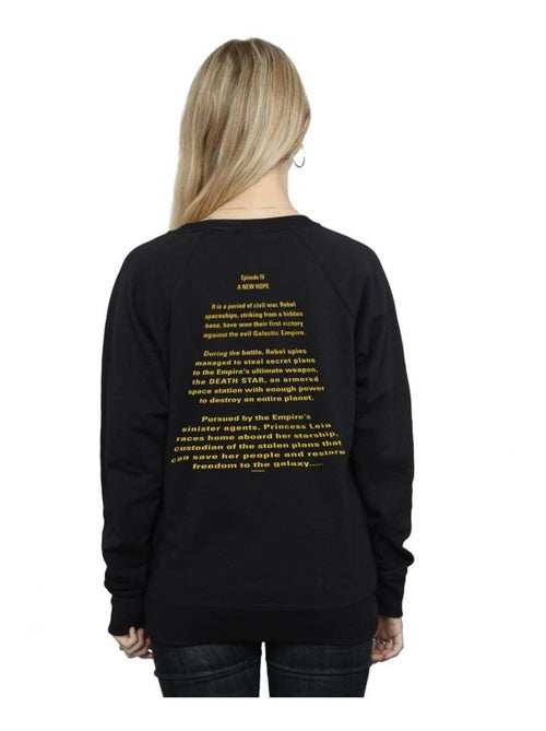 Star Wars - Sweat A NEW HOPE OPENING CRAWL - Kiabi