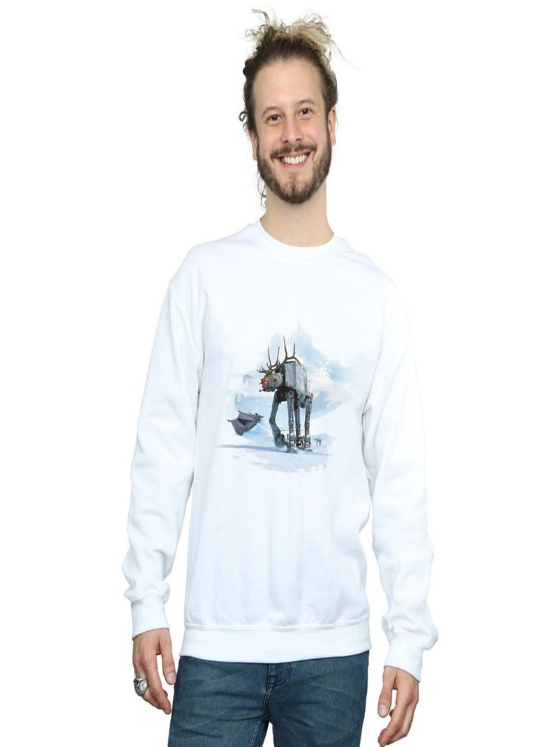 Star Wars - Sweat AT-AT Blanc - Kiabi
