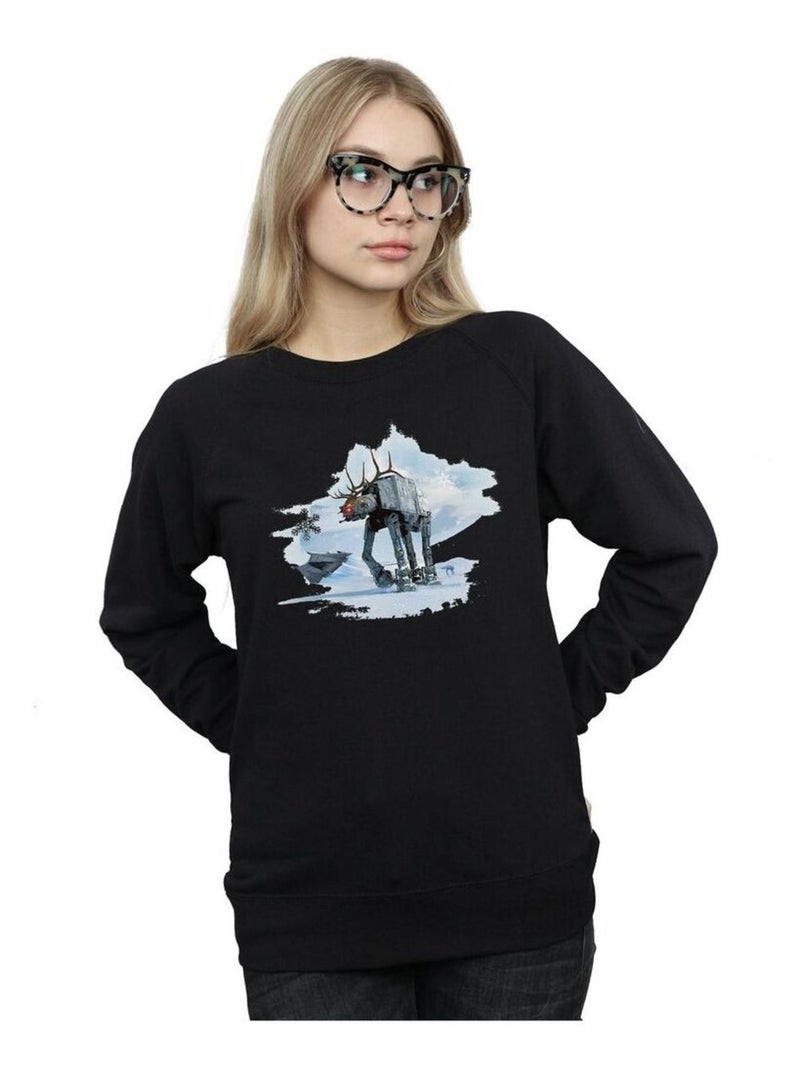 Star Wars - Sweat AT-AT Noir - Kiabi
