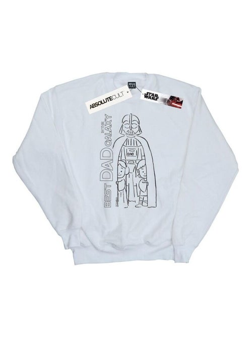 Star Wars - Sweat BEST DAD IN THE GALAXY - Kiabi Star Wars - Sweat BEST DAD IN THE GALAXY - Kiabi