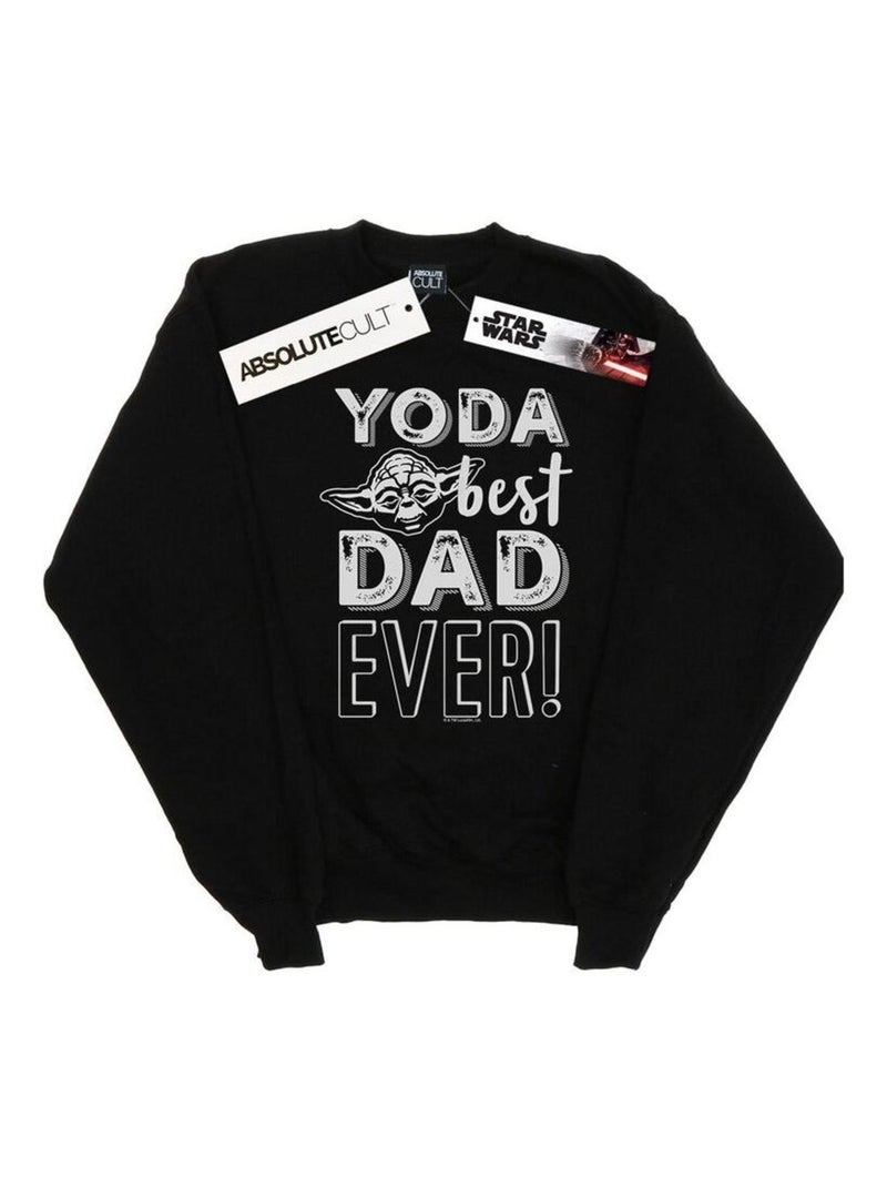 Star Wars - Sweat BEST DAD Noir - Kiabi