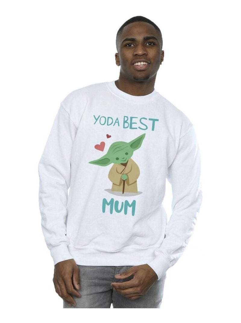 Star Wars - Sweat BEST MUM Blanc - Kiabi