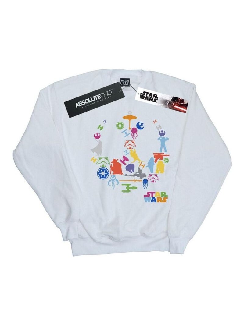 Star Wars - Sweat Blanc - Kiabi