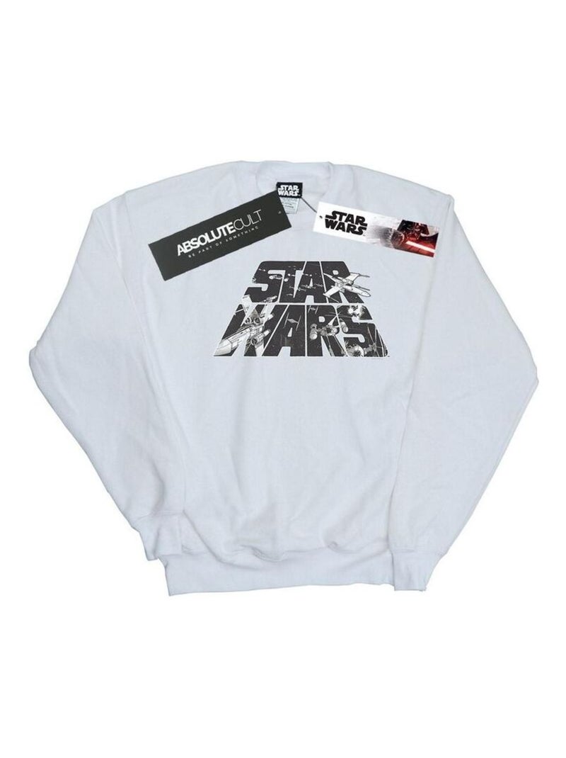 Star Wars - Sweat Blanc - Kiabi