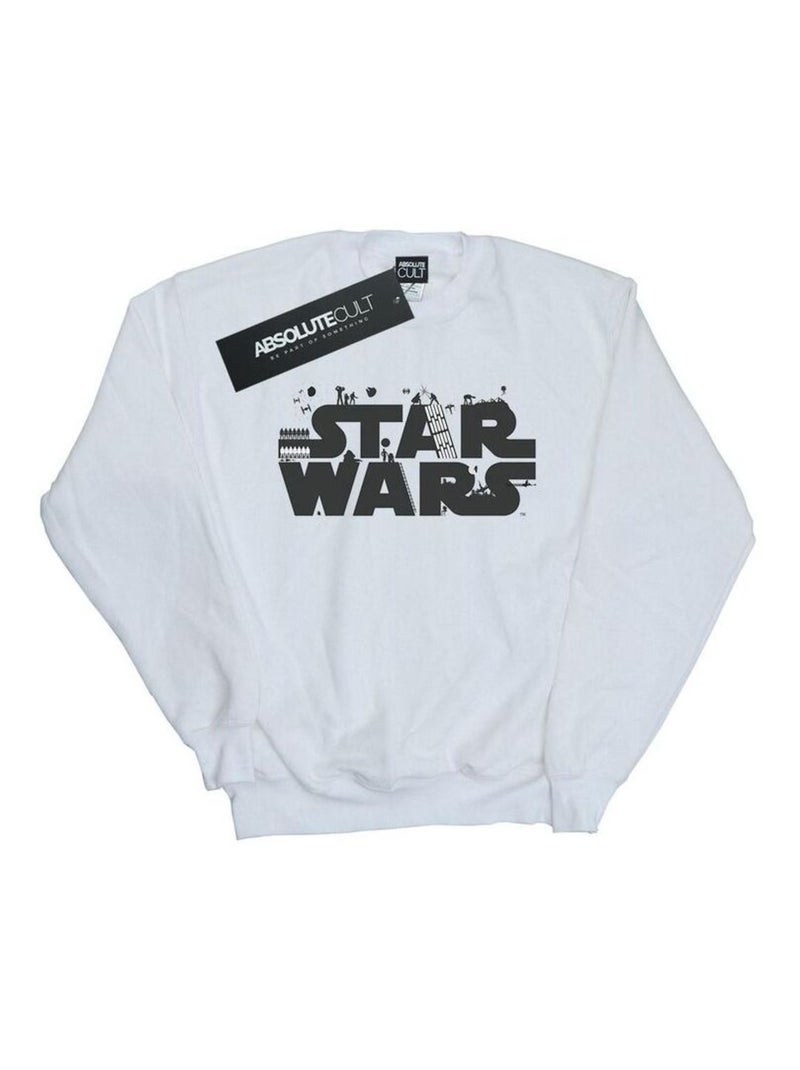 Star Wars - Sweat Blanc - Kiabi