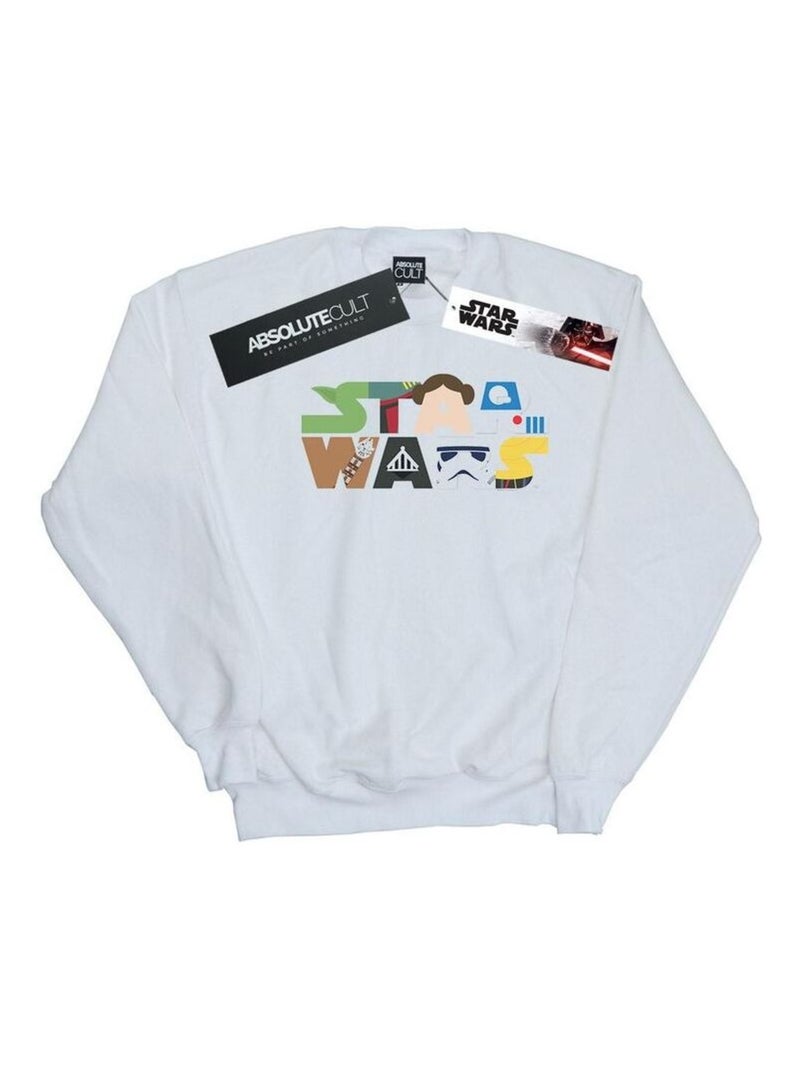 Star Wars - Sweat Blanc - Kiabi