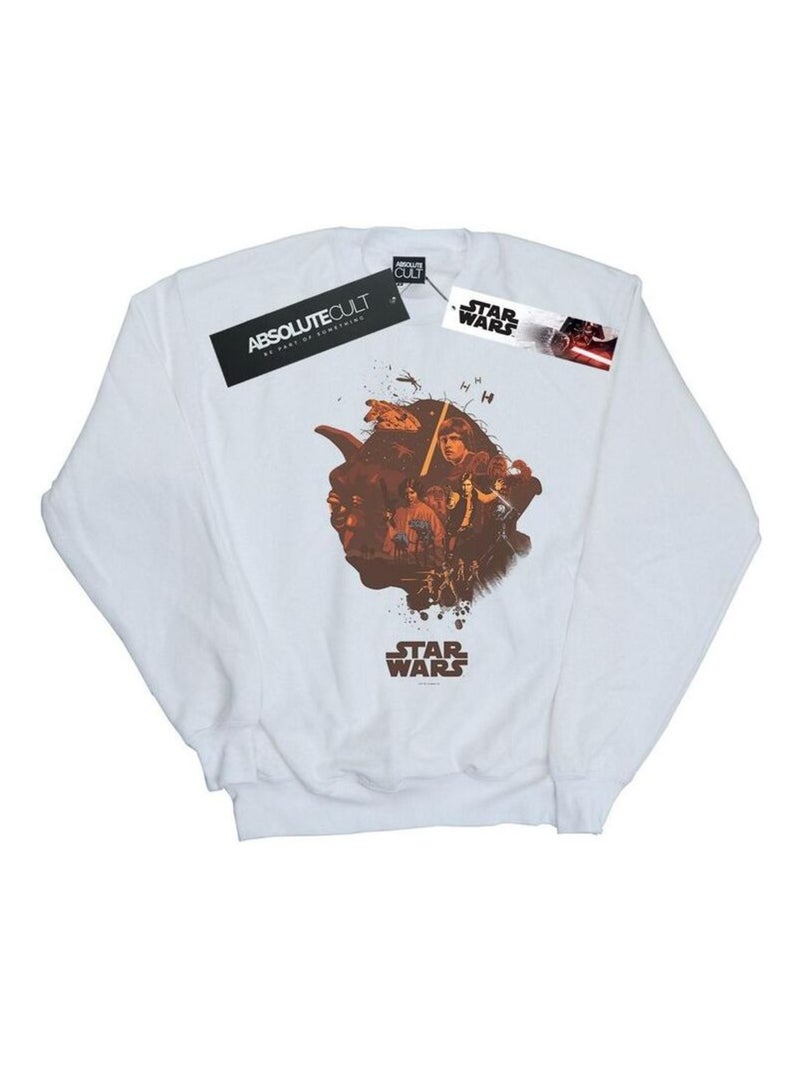 Star Wars - Sweat Blanc - Kiabi