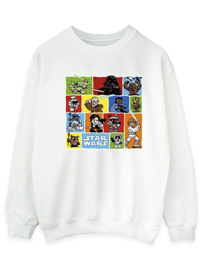 Star Wars - Sweat Blanc - Kiabi