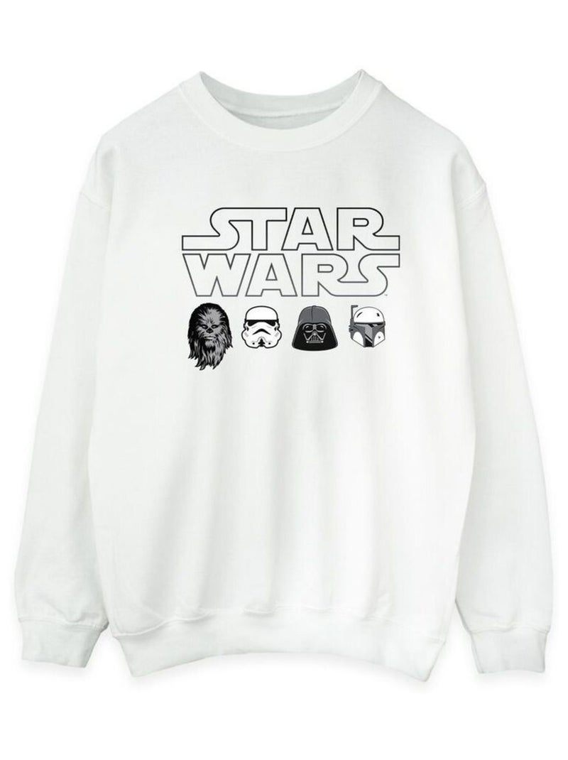 Star Wars - Sweat Blanc - Kiabi