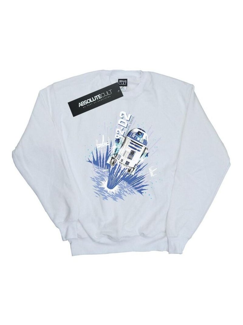 Star Wars - Sweat BLAST OFF Blanc - Kiabi