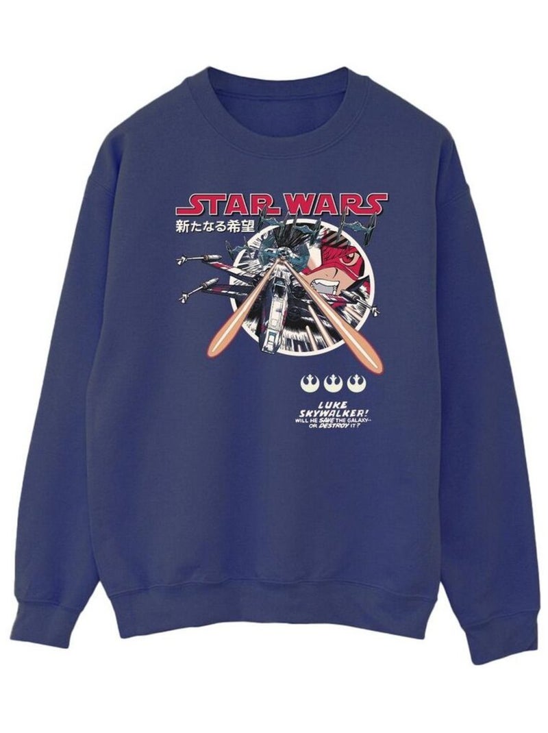 Star Wars - Sweat Bleu marine - Kiabi