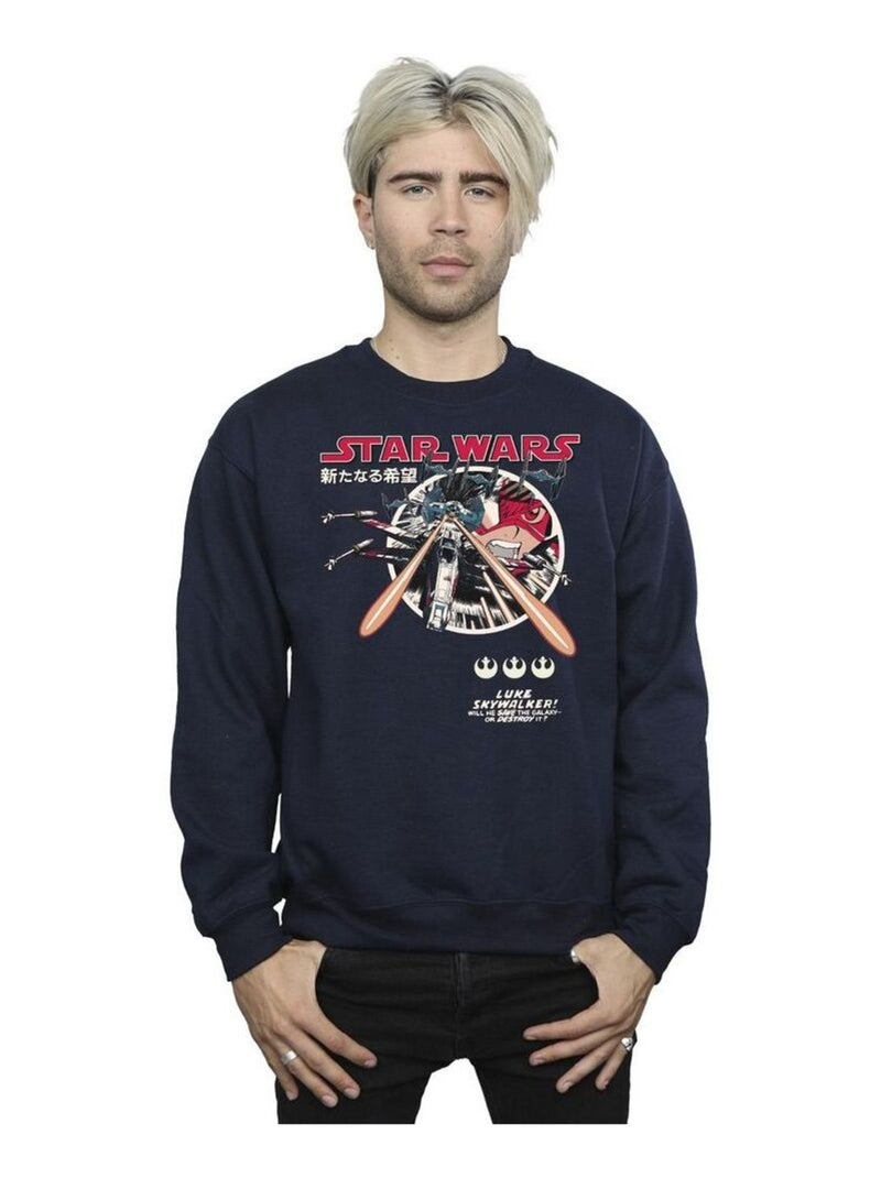Star Wars - Sweat Bleu marine - Kiabi