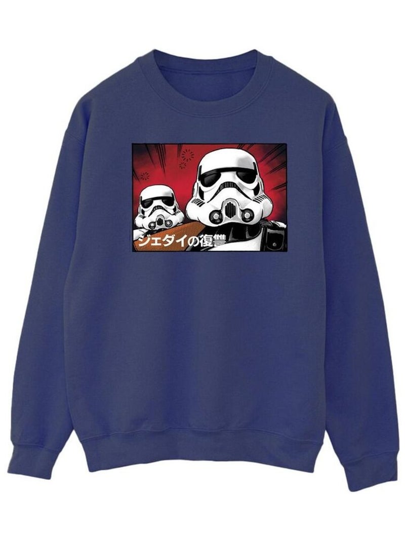 Star Wars - Sweat Bleu marine - Kiabi