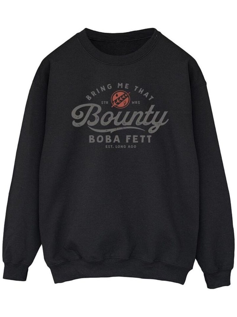 Star Wars - Sweat BRING ME THAT BOUNTY Noir - Kiabi