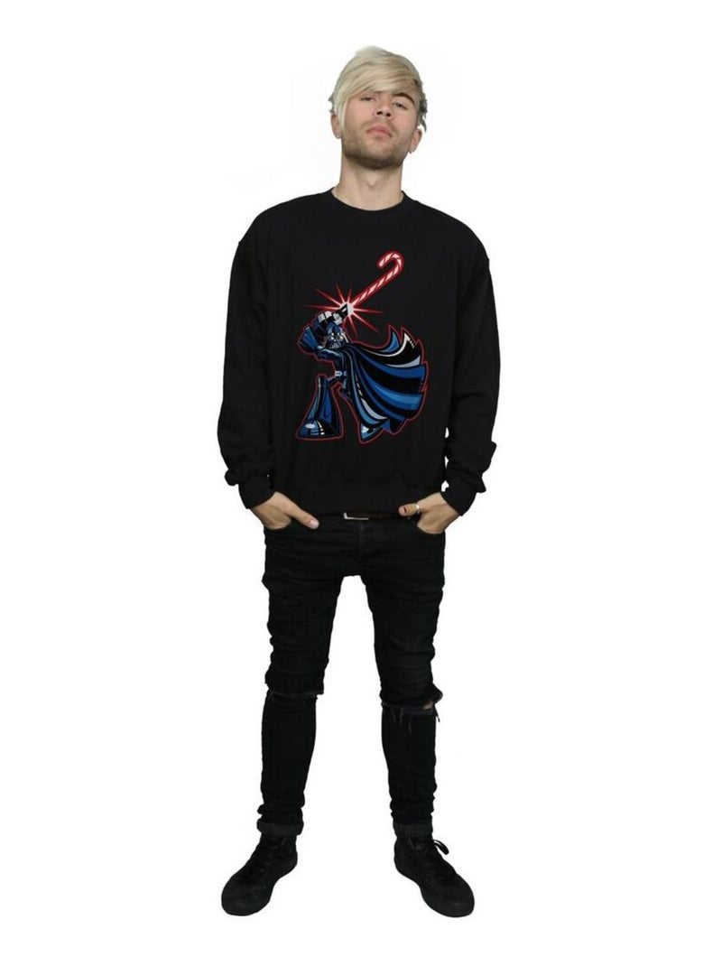 Star Wars - Sweat CANDY CANE Noir - Kiabi