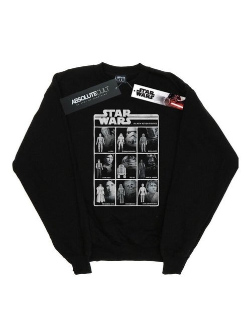 Star Wars - Sweat CLASS OF ACTION FIGURES - Kiabi Star Wars - Sweat CLASS OF ACTION FIGURES - Kiabi