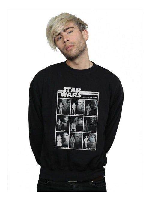 Star Wars - Sweat CLASS OF ACTION FIGURES - Kiabi Star Wars - Sweat CLASS OF ACTION FIGURES - Kiabi