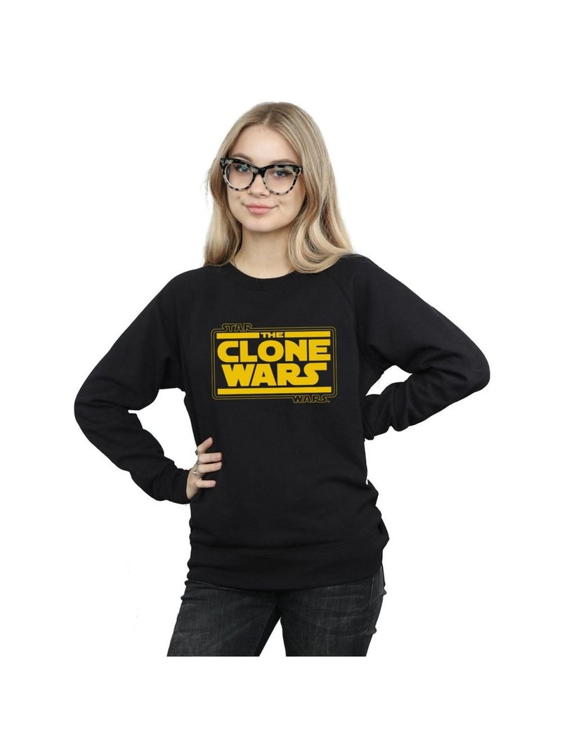 Star Wars - Sweat CLONE WARS Noir - Kiabi