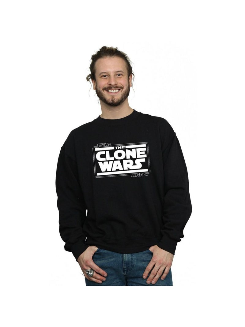 Star Wars - Sweat CLONE WARS Noir - Kiabi