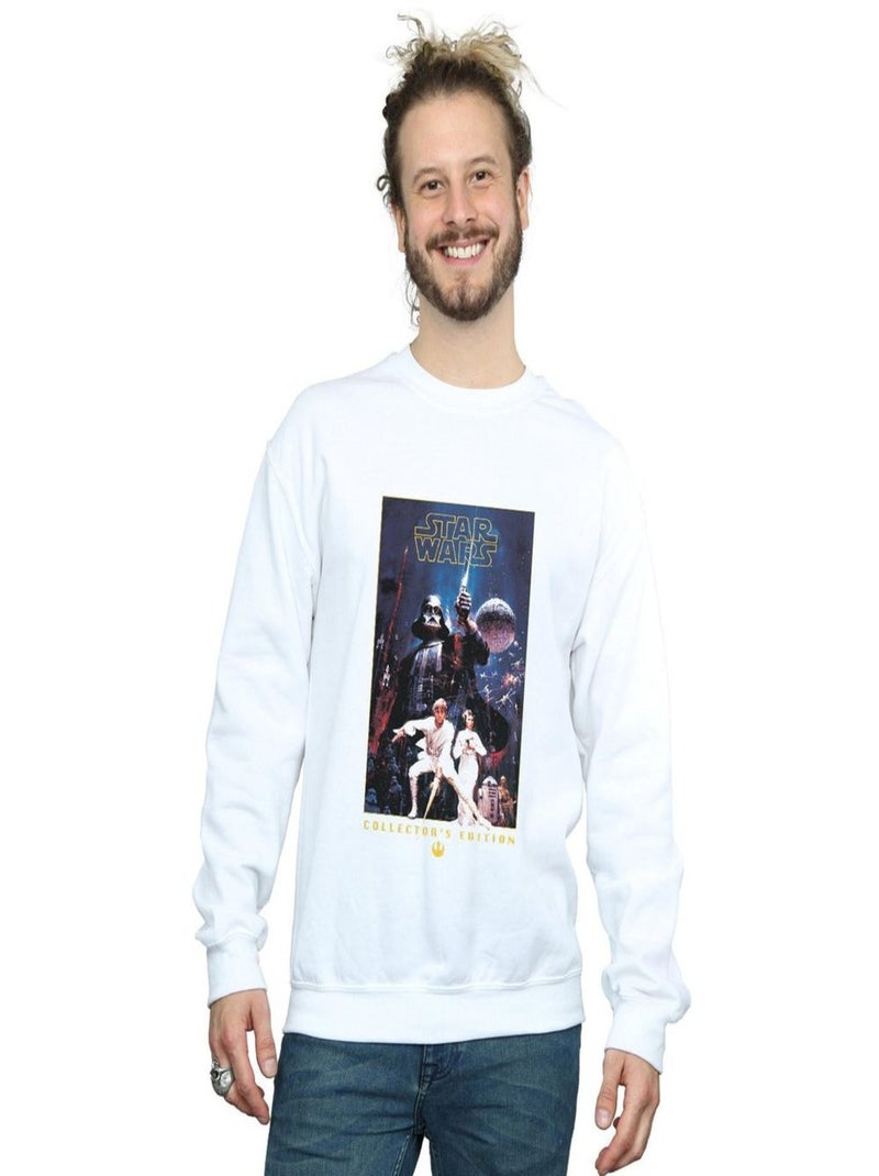 Star Wars - Sweat COLLECTOR'S EDITION Blanc - Kiabi