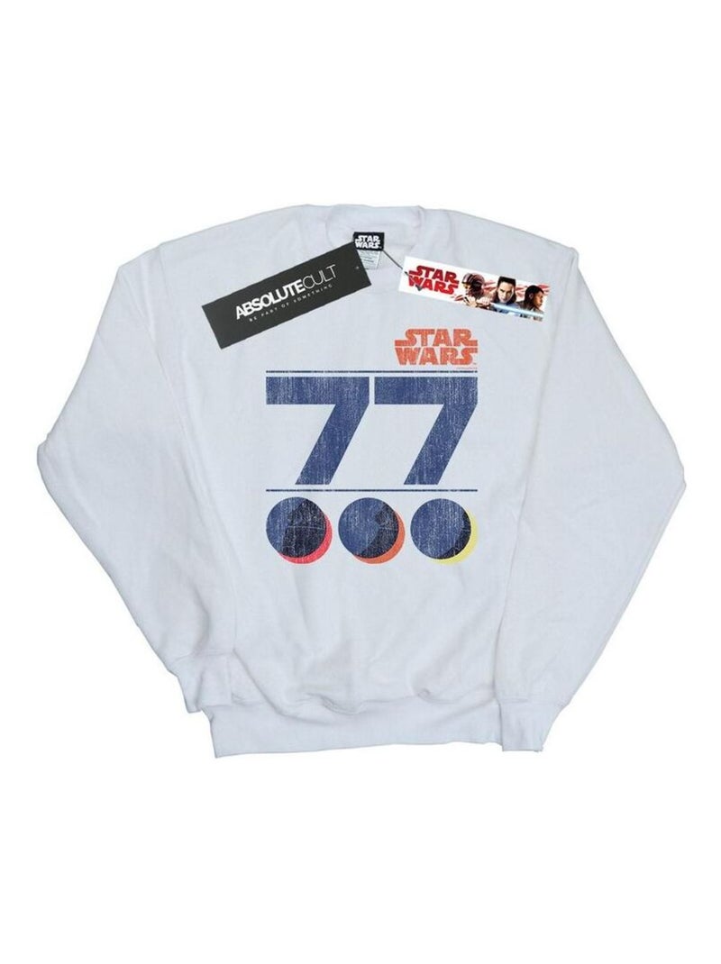 Star Wars - Sweat DEATH STAR Blanc - Kiabi
