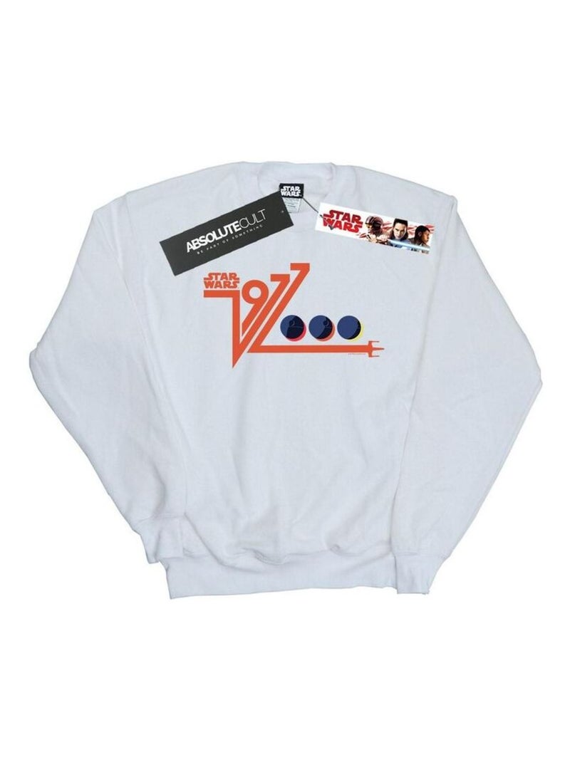 Star Wars - Sweat DEATH STAR Blanc - Kiabi