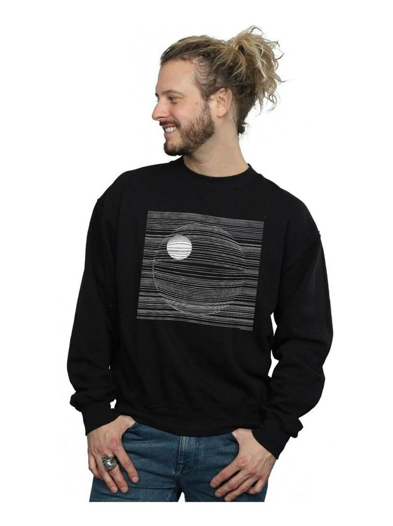 Star Wars - Sweat DEATH STAR Noir - Kiabi