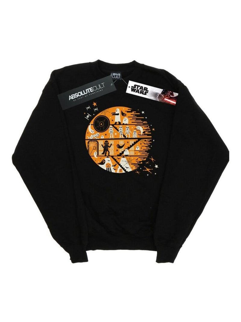 Star Wars - Sweat DEATH STAR Noir - Kiabi