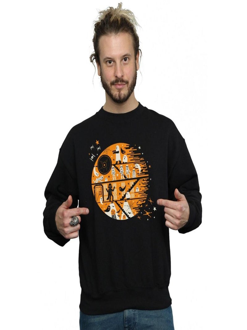 Star Wars - Sweat DEATH STAR Noir - Kiabi