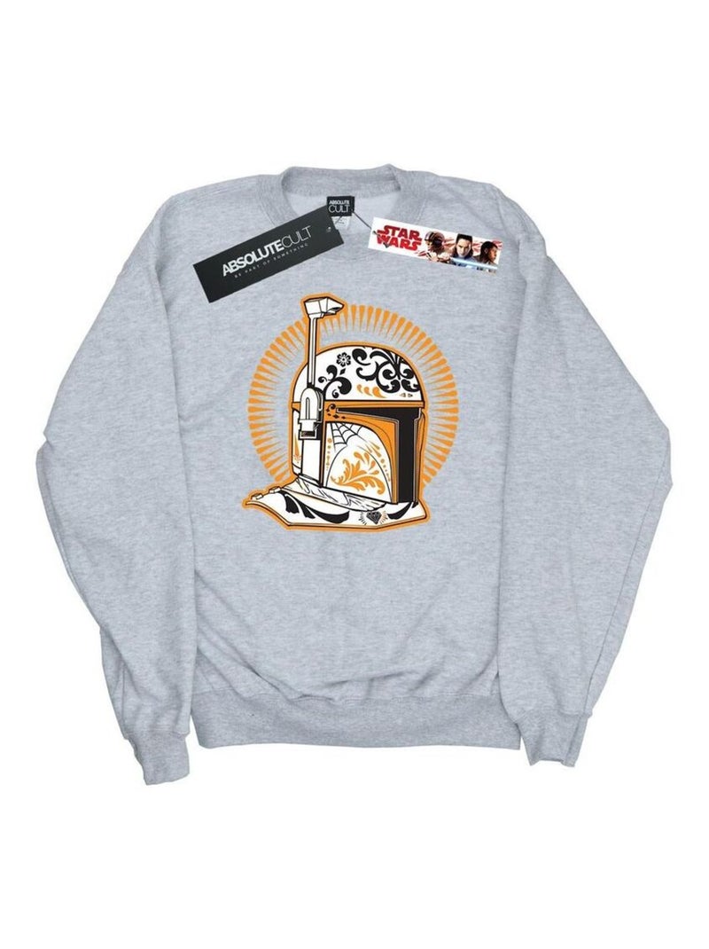 Star Wars - Sweat DIA DE LOS MUERTOS Gris chiné - Kiabi