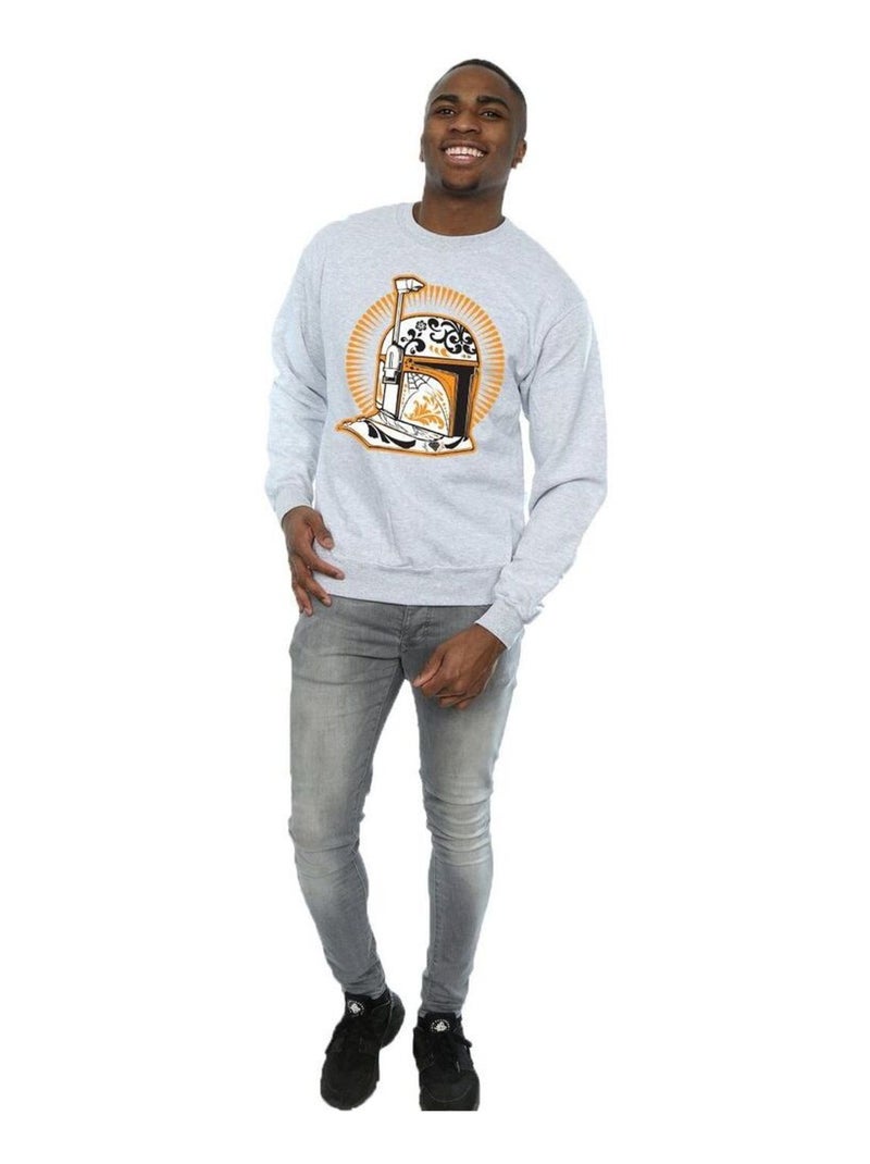 Star Wars - Sweat DIA DE LOS MUERTOS Gris chiné - Kiabi
