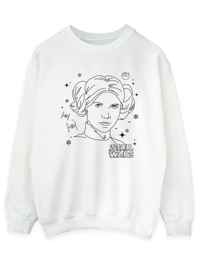 Star Wars - Sweat EPISODE IV: A NEW HOPE Blanc - Kiabi