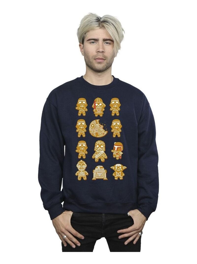 Star Wars - Sweat EPISODE IV: A NEW HOPE Bleu marine - Kiabi