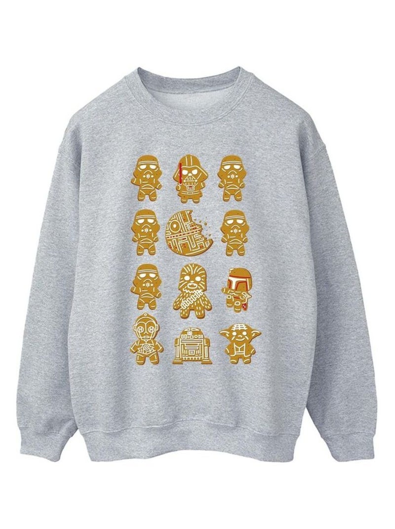 Star Wars - Sweat EPISODE IV: A NEW HOPE Gris chiné - Kiabi