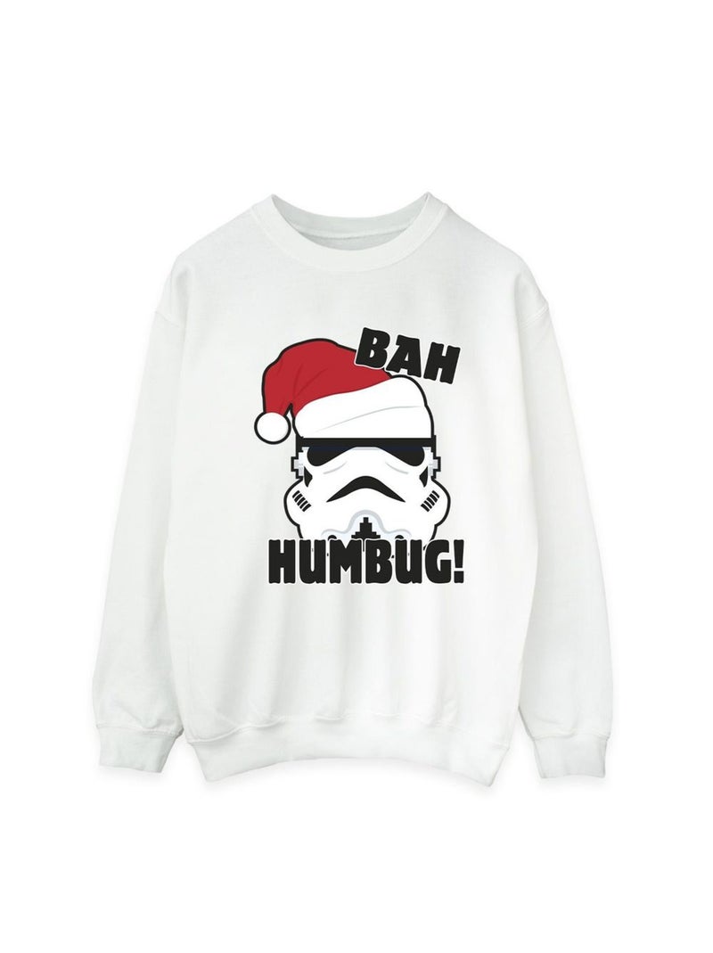 Star Wars - Sweat EPISODE IV: A NEW HOPE HUMBUG Blanc - Kiabi