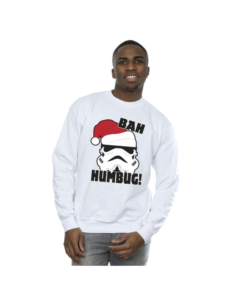 Star Wars - Sweat EPISODE IV: A NEW HOPE HUMBUG Blanc - Kiabi