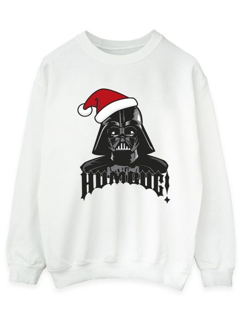 Star Wars - Sweat EPISODE IV: A NEW HOPE HUMBUG Blanc - Kiabi