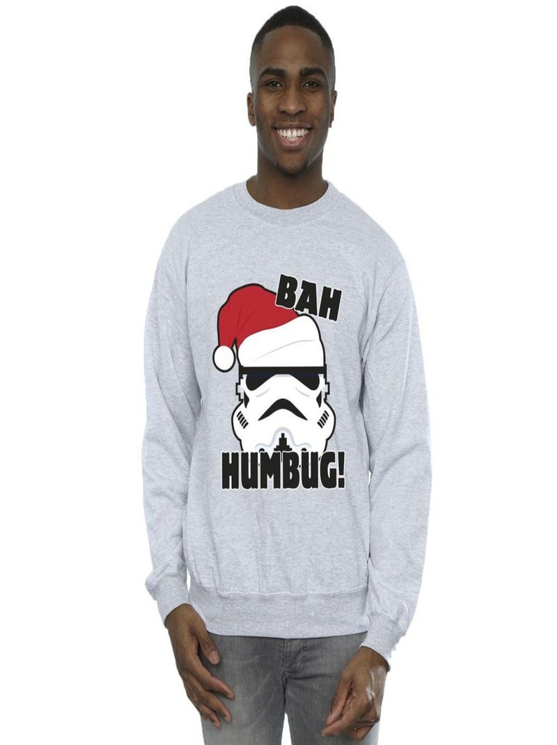 Star Wars - Sweat EPISODE IV: A NEW HOPE HUMBUG Gris chiné - Kiabi