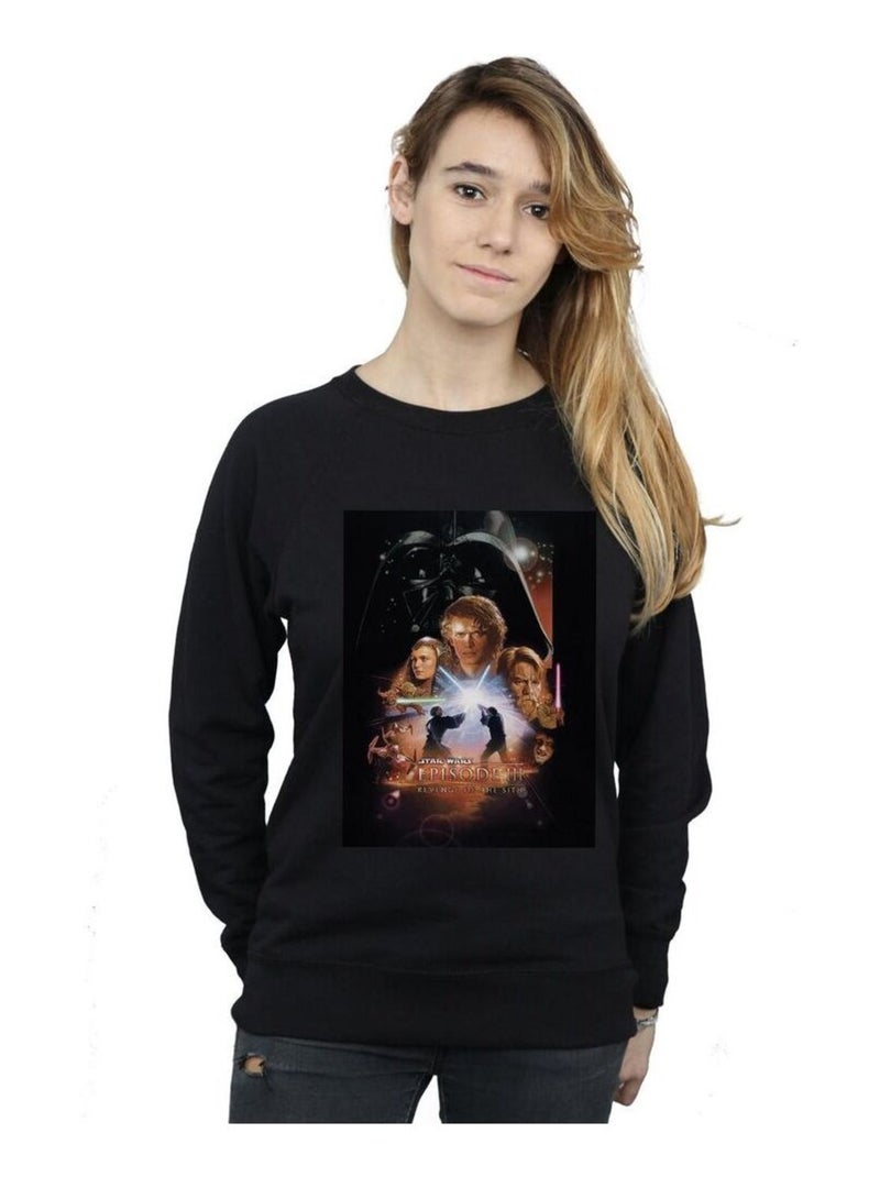 Star Wars - Sweat EPISODE Noir - Kiabi