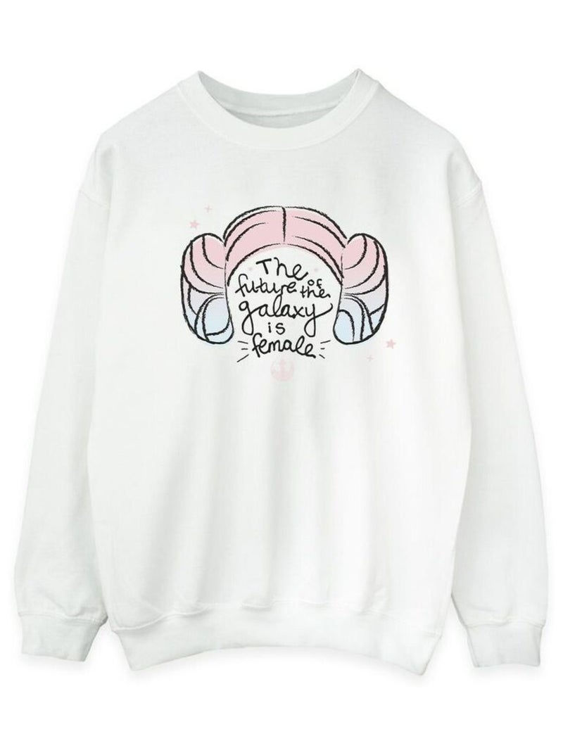 Star Wars - Sweat FUTURE OF THE GALAXY Blanc - Kiabi