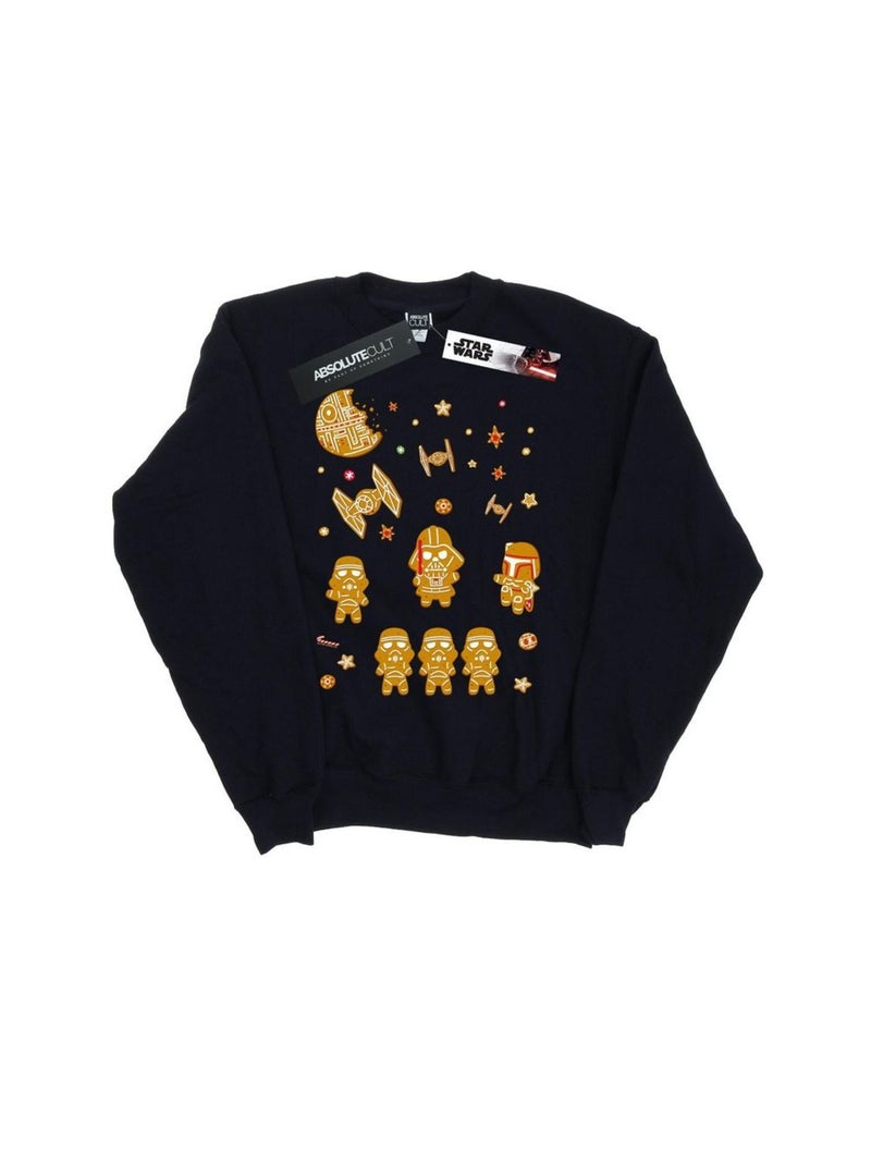 Star Wars - Sweat GINGERBREAD EMPIRE Bleu marine - Kiabi