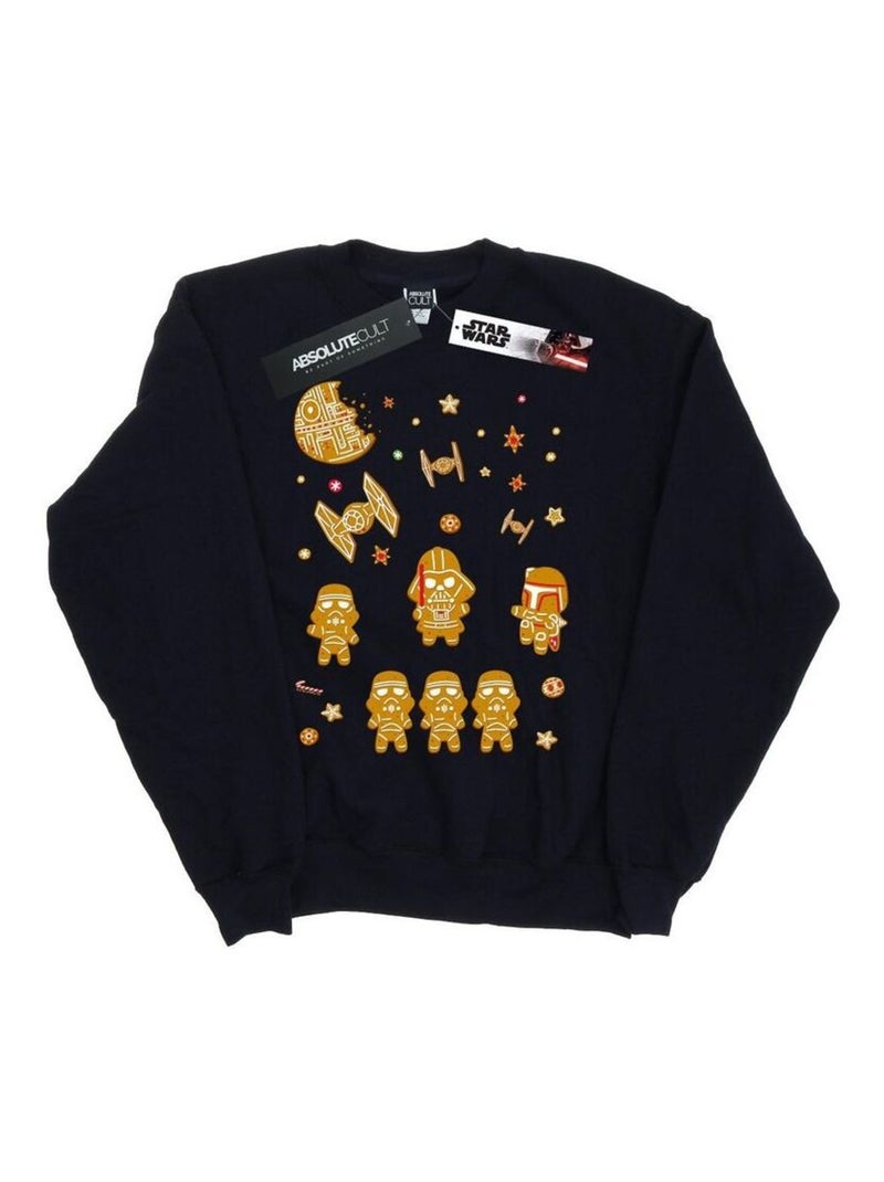 Star Wars - Sweat GINGERBREAD EMPIRE Bleu marine - Kiabi
