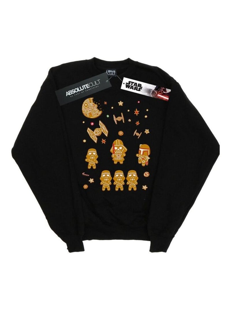 Star Wars - Sweat GINGERBREAD EMPIRE Noir - Kiabi
