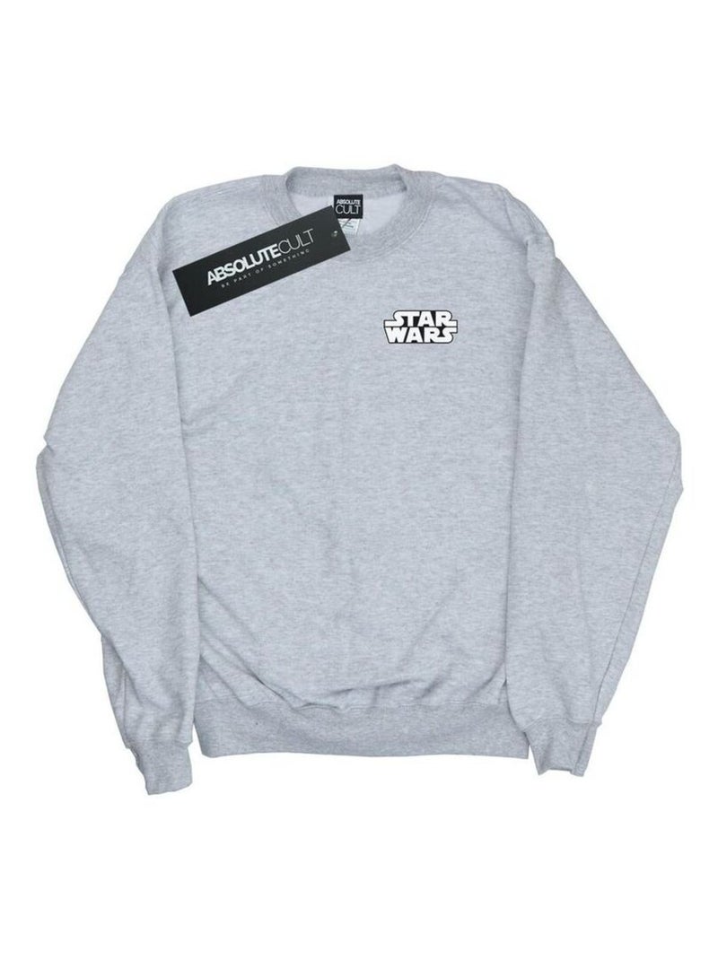 Star Wars - Sweat Gris chiné - Kiabi